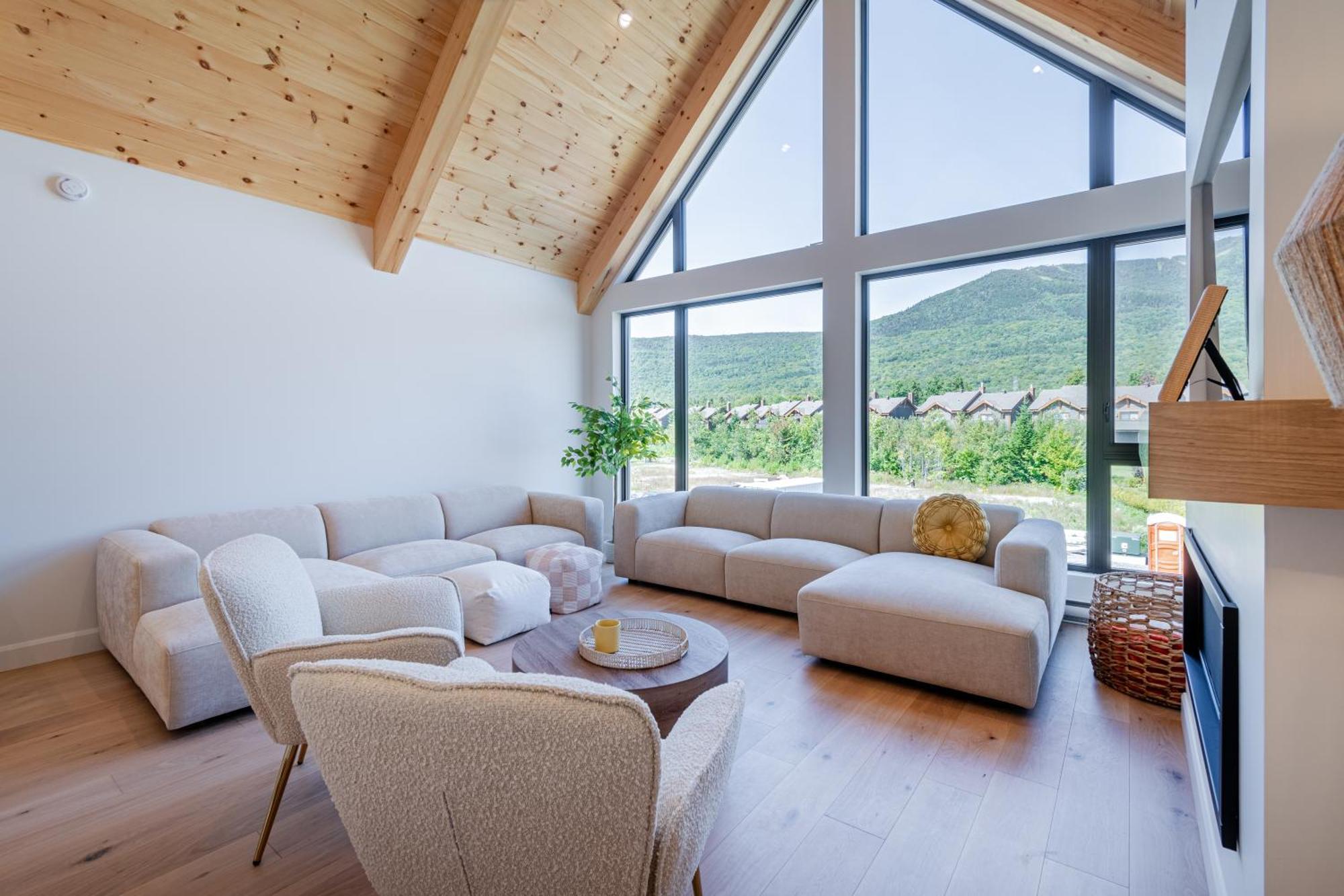 Sofa Villas Mont Sainte-Anne Beaupre Luaran gambar